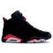 Air Jordan VI (6) Retro Infrared Black