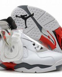 Air Jordan VIII (8) Retro White Blue Red Grey-26