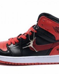 Air Jordan I (1) Retro Black Red White-130