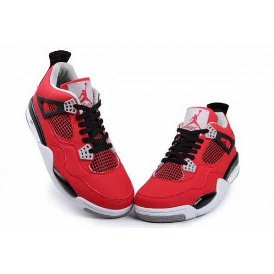 Air Jordan IV (4) Retro Red Black White-48