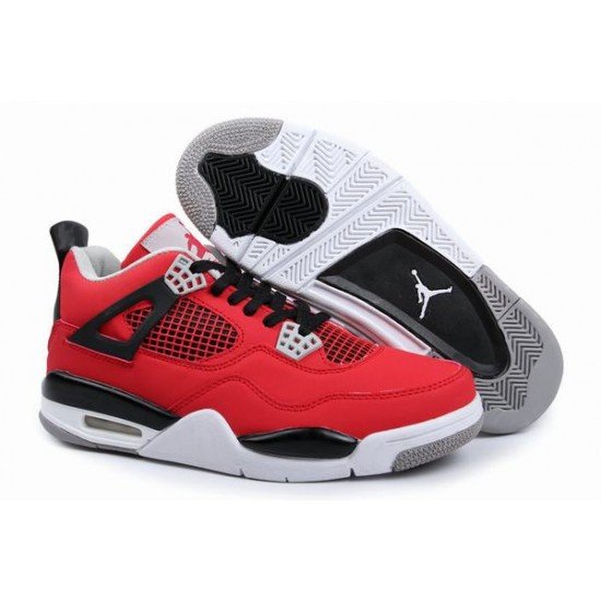 Air Jordan IV (4) Retro Red Black White-48