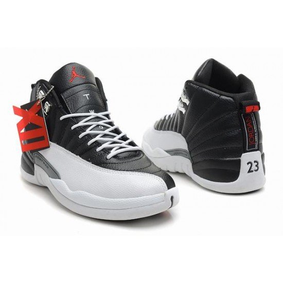 Air Jordan XII (12) Retro Black White-72