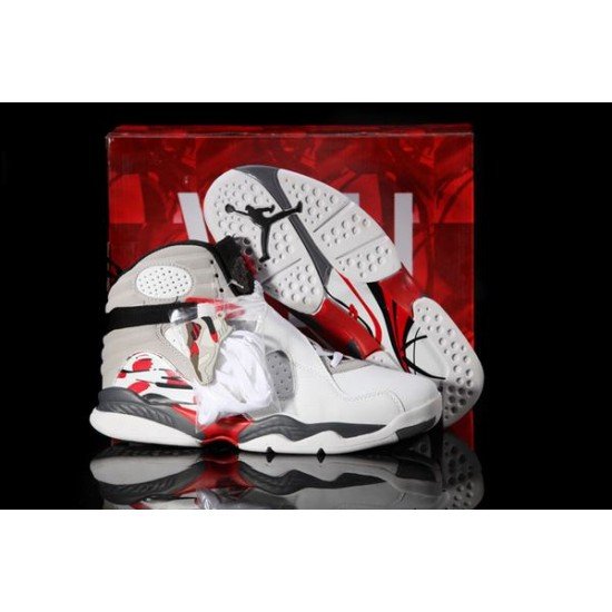 Air Jordan VIII (8) Retro White Blue Red Grey-27