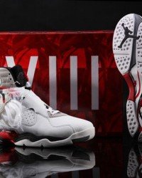 Air Jordan VIII (8) Retro White Blue Red Grey-27