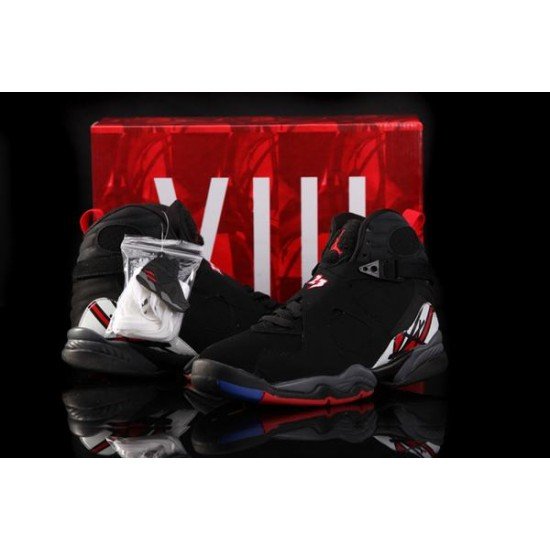 Air Jordan VIII (8) Retro Black White Red-29