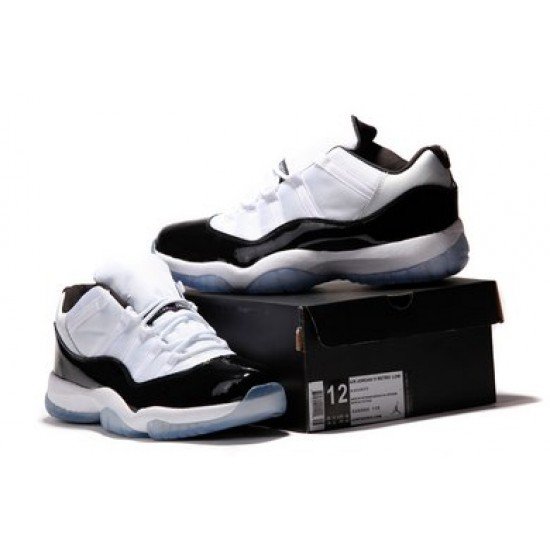 Air Jordan Retro 11 (XI) Low White/Black/Dark