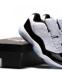 Air Jordan Retro 11 (XI) Low White/Black/Dark