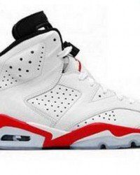 Air Jordan 6 Retro Infrared And White