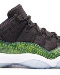 Air Jordan 11 Green Snakeskin