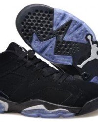 Air Jordan 6 Low Black Metallic Silver