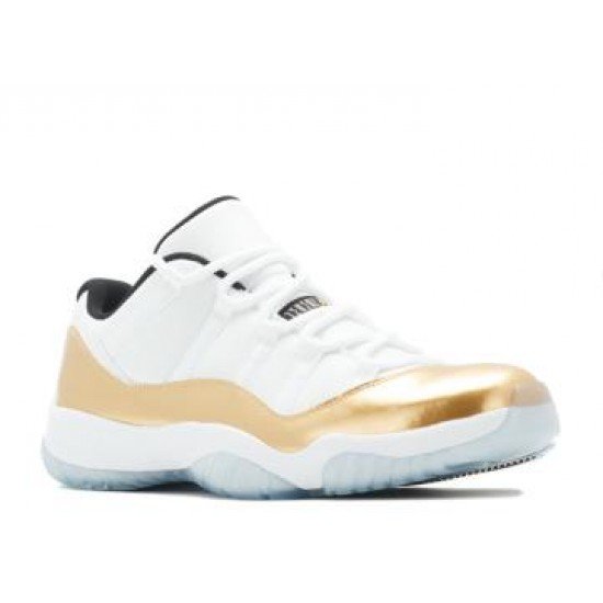 Air Jordan 11 Low White Gold Olympic