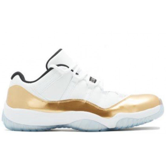 Air Jordan 11 Low White Gold Olympic