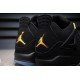 Air Jordan 4 Black/Gold Luminous