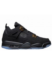 Air Jordan 4 Black/Gold Luminous