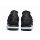 Air Jordan 4 Royalty Black White Gold