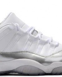 Air Jordan 11 White Silver