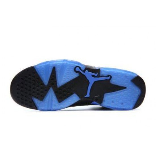 Air Jordans 6 Black Blue