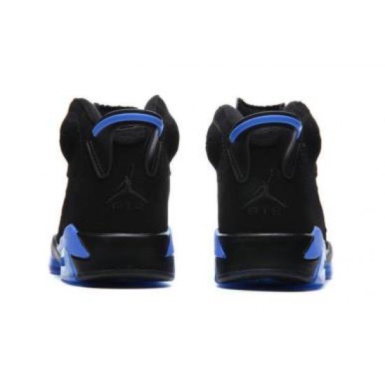 Air Jordans 6 Black Blue