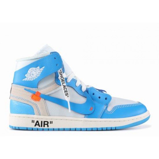 Off-White Air Jordan 1 Dark Powder Blue