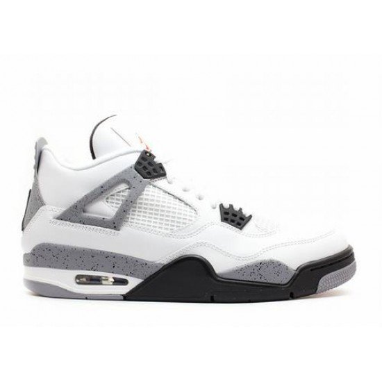 Air Jordan 4 White Cement