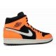 Air Jordan 1 Mid Orange Black