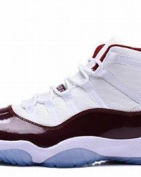 Air Jordan 11 Retro White Wine Red