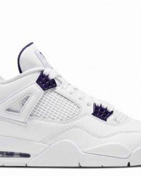 Air Jordan 4 Retro Purple Metallic