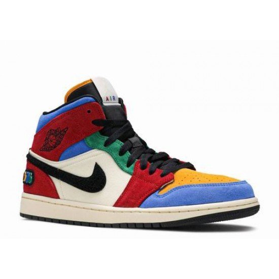 Air Jordan 1 Mid Fearless Blue the Great