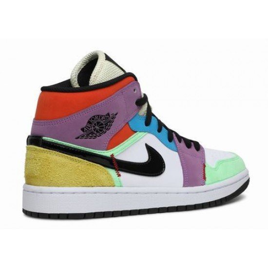 Air Jordan 1 Retro Mid Multicolor