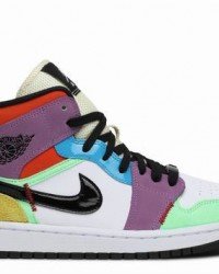 Air Jordan 1 Retro Mid Multicolor