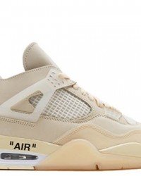 Off-White x Air Jordan 4 WMNS Sail