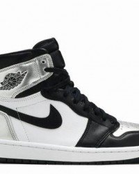 Air Jordan 1 High OG Silver Toe