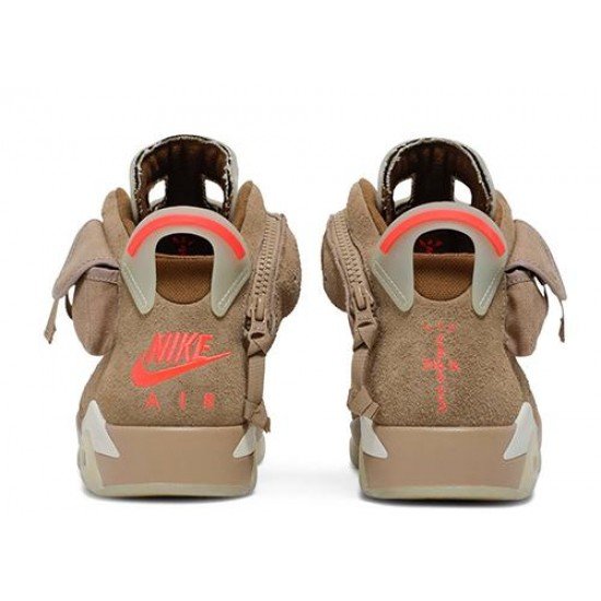 Travis Scott X Air Jordan 6 Retro British Khaki