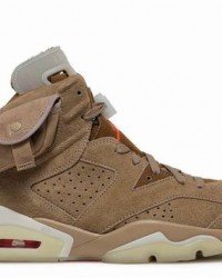 Travis Scott X Air Jordan 6 Retro British Khaki