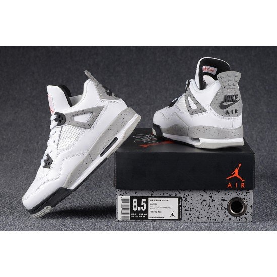 Air Jordan 4 white cement Women