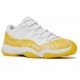 Wmns Air Jordan 11 Retro Low Yellow Snakeskin