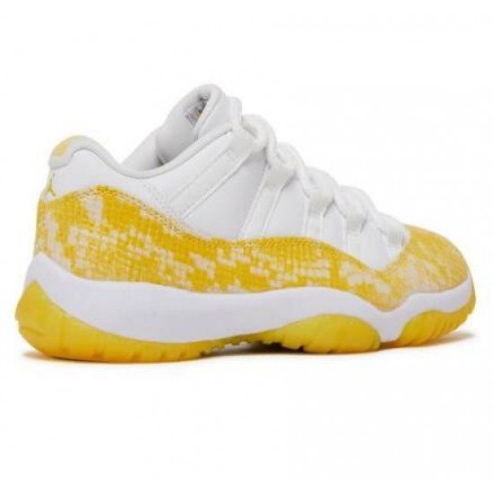 Wmns Air Jordan 11 Retro Low Yellow Snakeskin