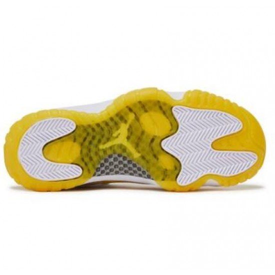 Wmns Air Jordan 11 Retro Low Yellow Snakeskin