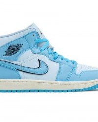 Wmns Air Jordan 1 Mid Ice Blue