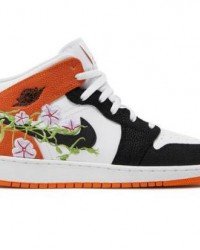 Air Jordan 1 Mid GS Floral