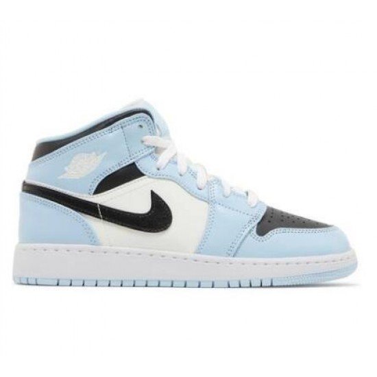 Air Jordan 1 Mid GS Ice Blue