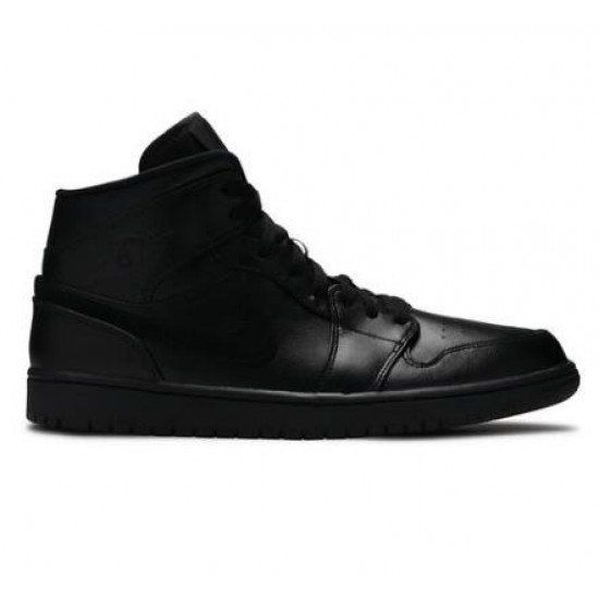 Air Jordan 1 Mid Triple Black