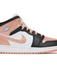 Air Jordan 1 Mid GS White Light Madder Root