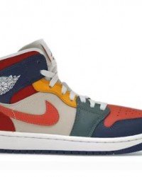 Wmns Air Jordan 1 Mid SE Multi Color