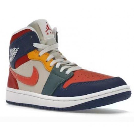 Wmns Air Jordan 1 Mid SE Multi Color