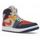 Wmns Air Jordan 1 Mid SE Multi Color