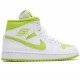 Wmns Air Jordan 1 Mid White Lime