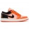 Wmns Air Jordan 1 Low SE Rush Orange Black