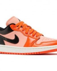 Wmns Air Jordan 1 Low SE Rush Orange Black