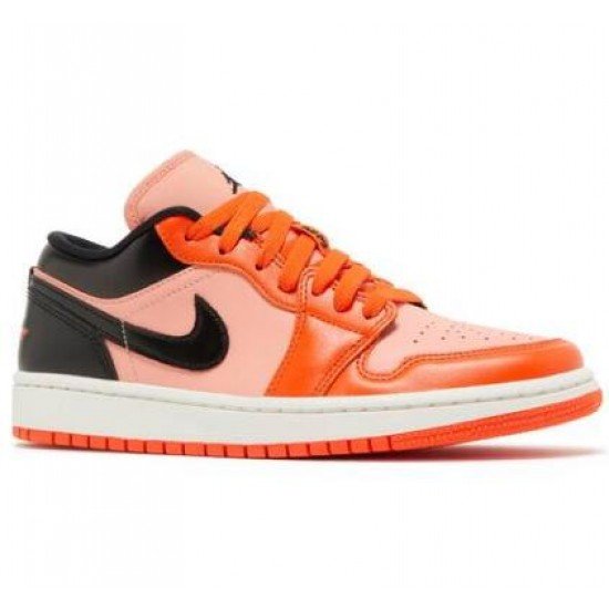 Wmns Air Jordan 1 Low SE Rush Orange Black